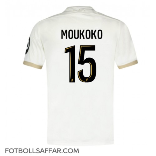 OGC Nice Youssoufa Moukoko #15 Bortatröja 2024-25 Kortärmad